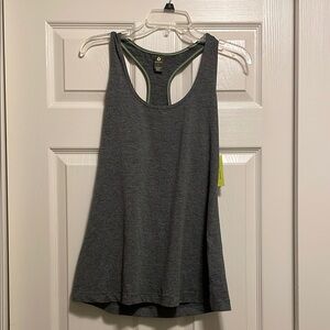 Xersion Gray Racerback Tank Top Relaxed Fit